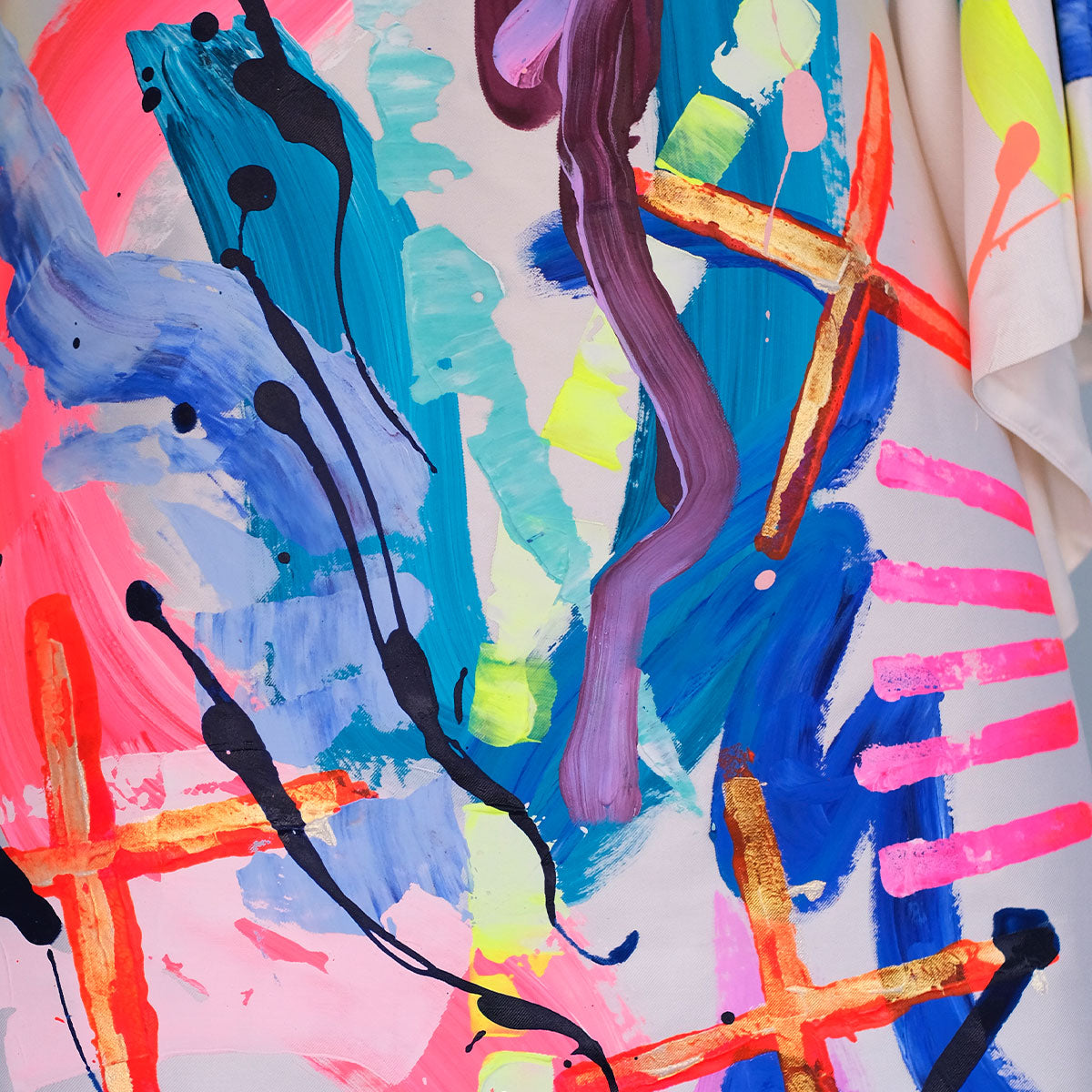 Open Skies | Silk Fluted Sleeve Dress