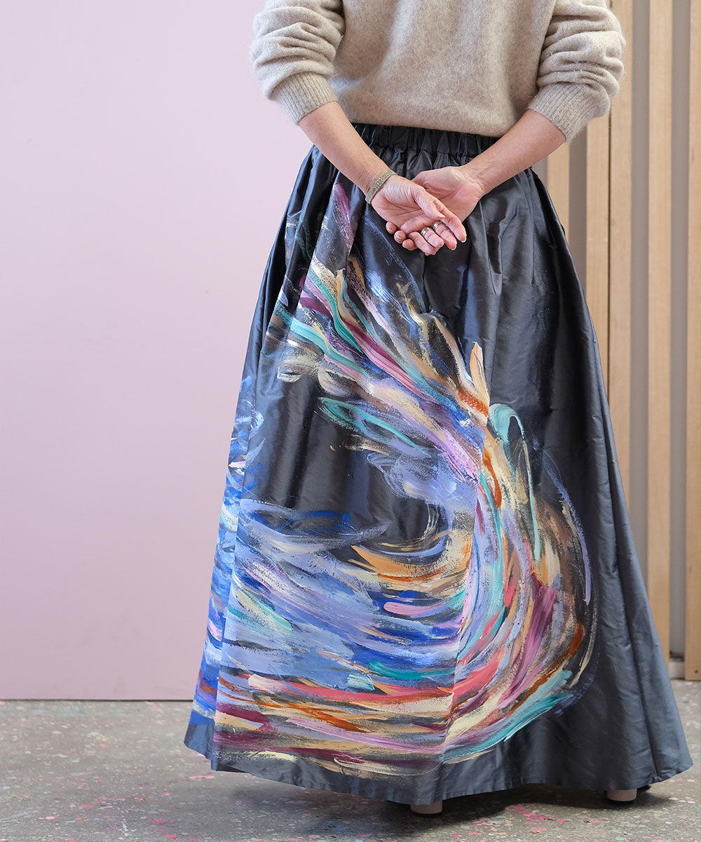 Celestial | Silk Skirt Size 14