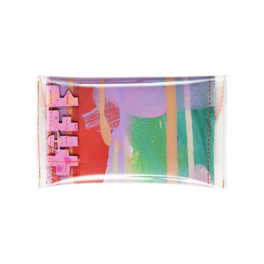 spring showers | coin purse - Tiff Manuell