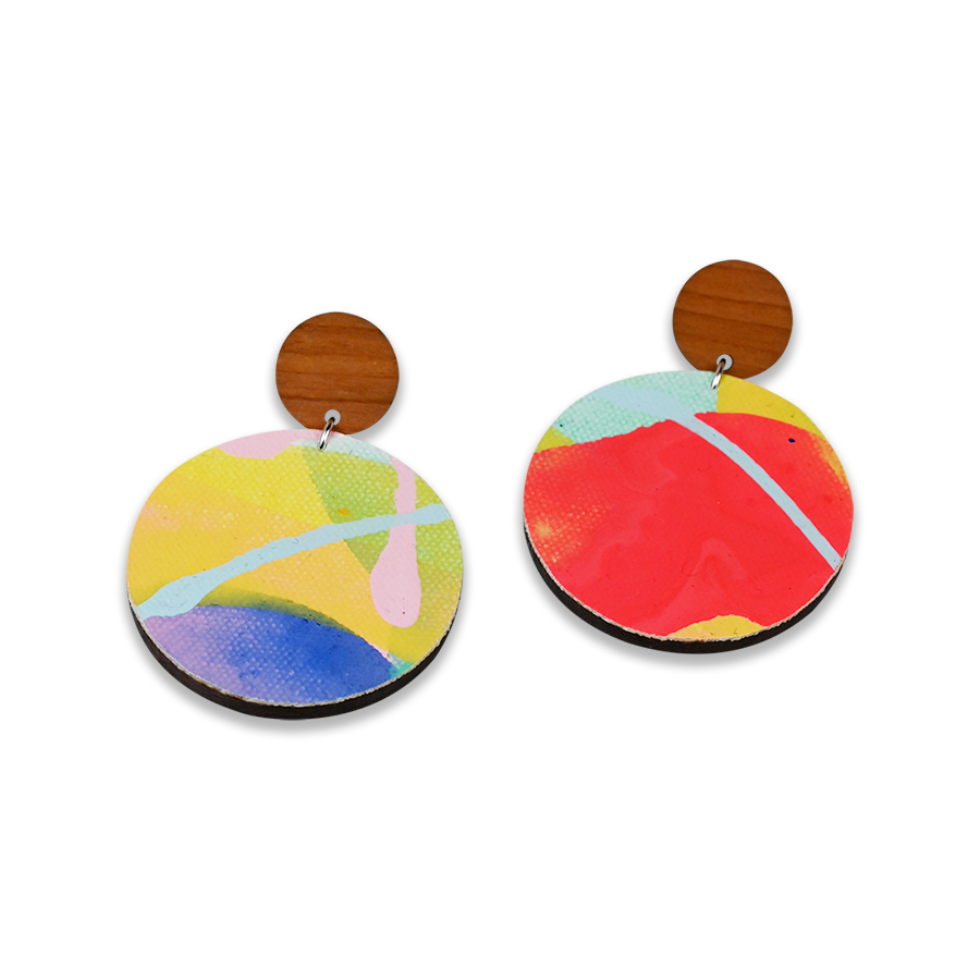 live well | round dangle - Tiff Manuell