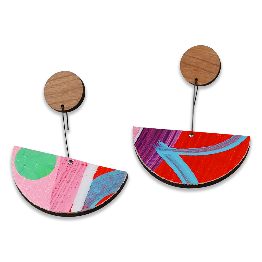soul smile | scallop dangle - Tiff Manuell