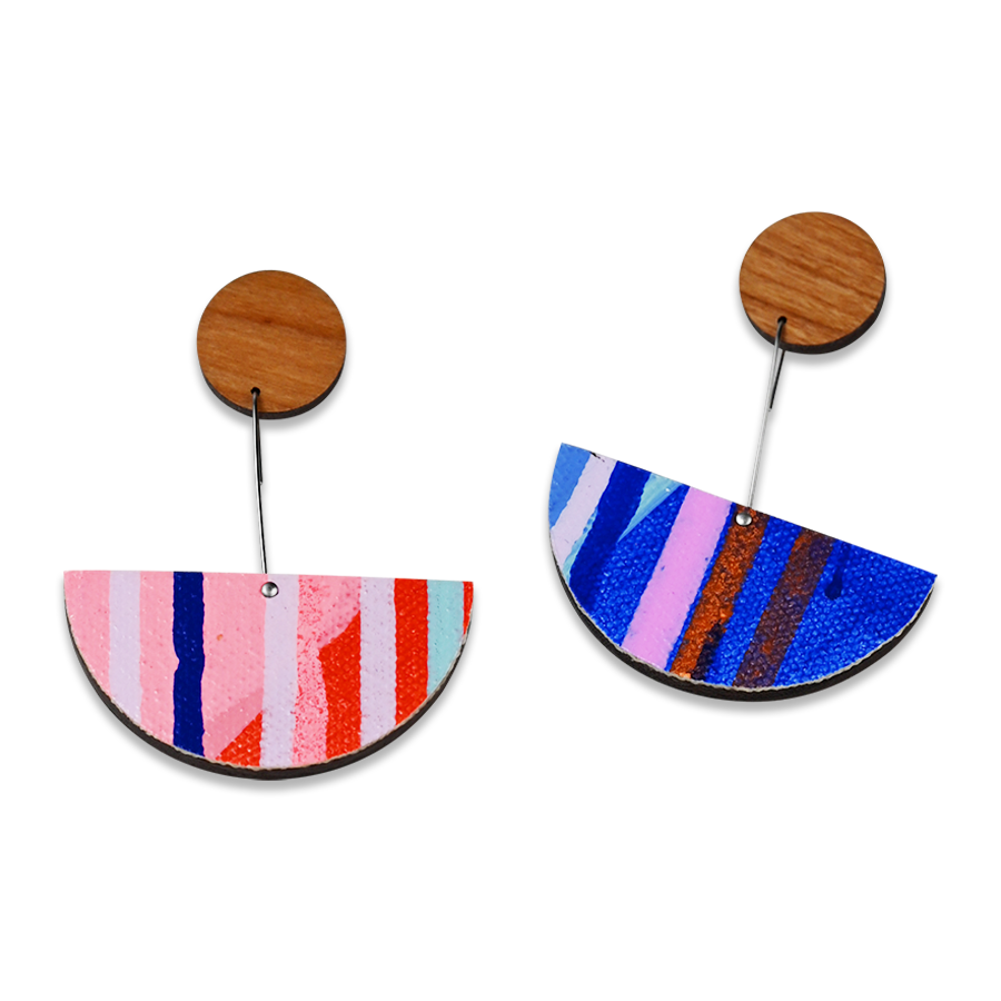 tidal wave | scallop dangle - Tiff Manuell