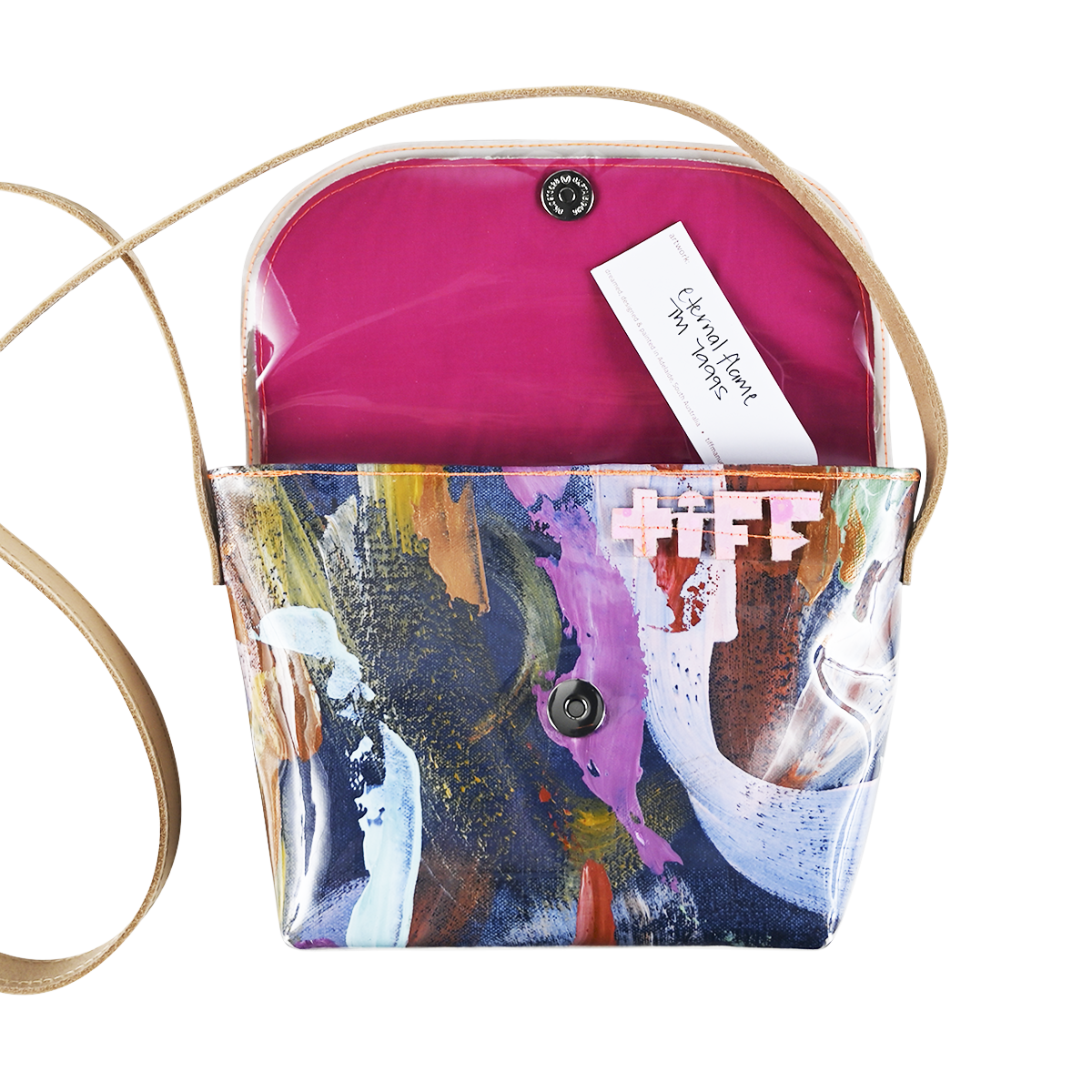 eternal flame | crossbody day bag - Tiff Manuell