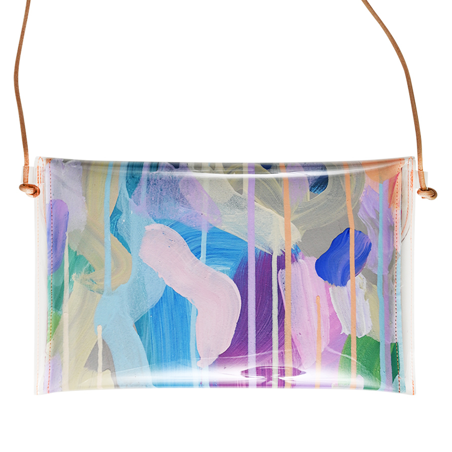 spring showers | large handbag - Tiff Manuell