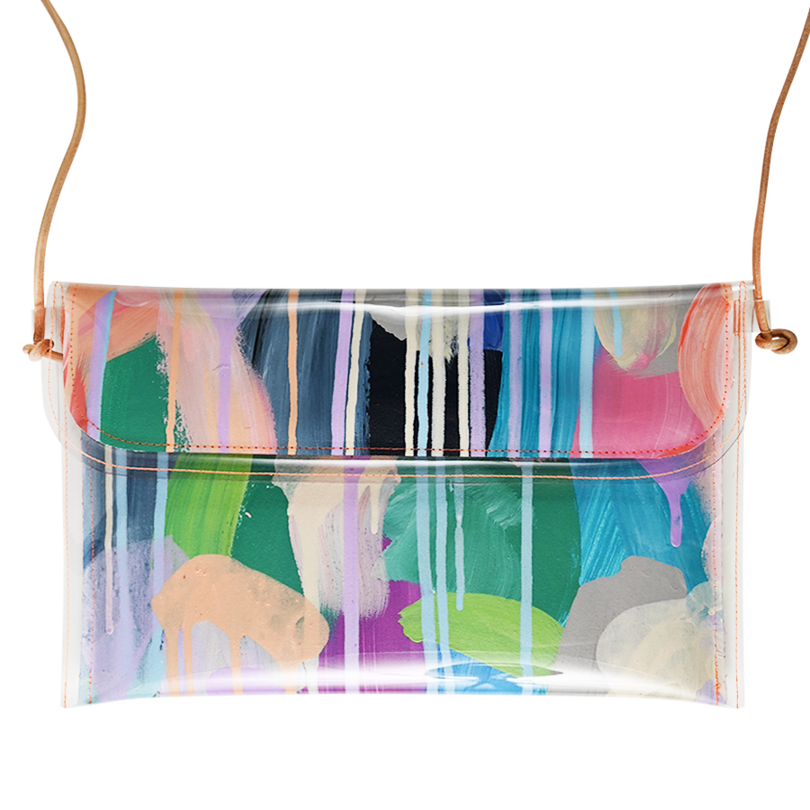 spring showers | large handbag - Tiff Manuell