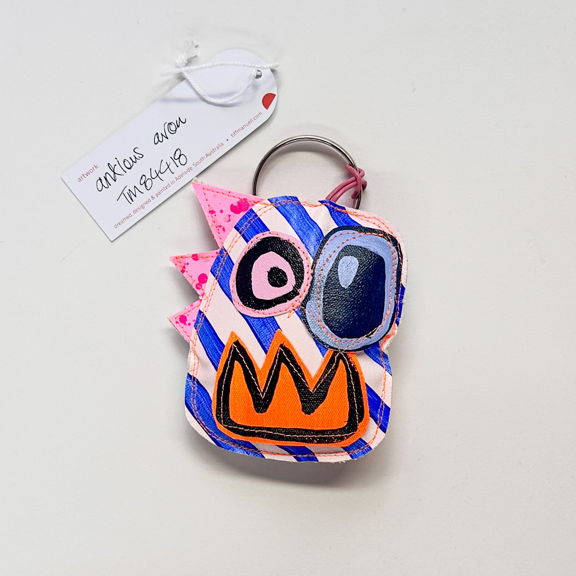 anxious aron | Monster Keyring
