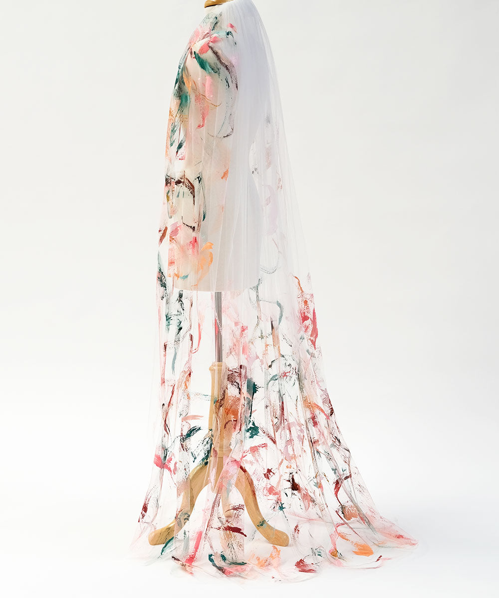 Single Tier Floor Length Veil