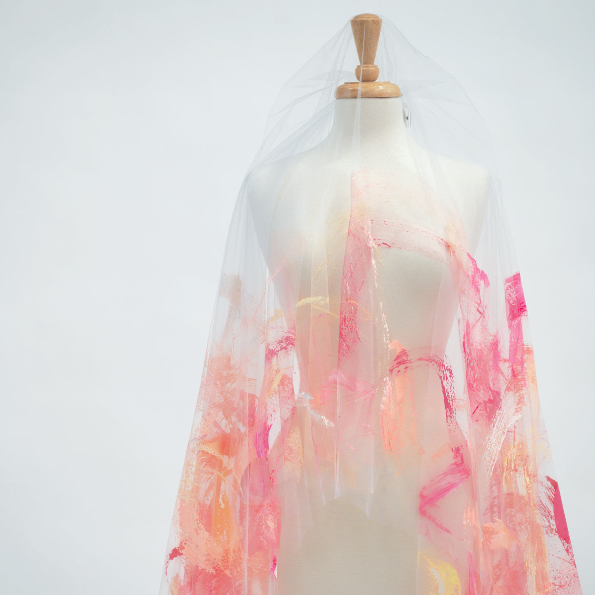 Two Tier Floor Length Veil - Tiff Manuell