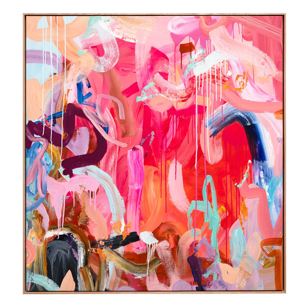 the love story 1380 mm x 1500 mm - Tiff Manuell