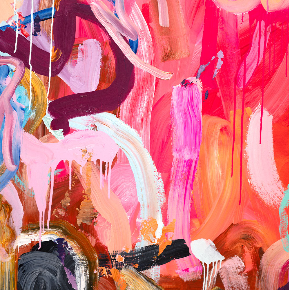 the love story 1380 mm x 1500 mm - Tiff Manuell