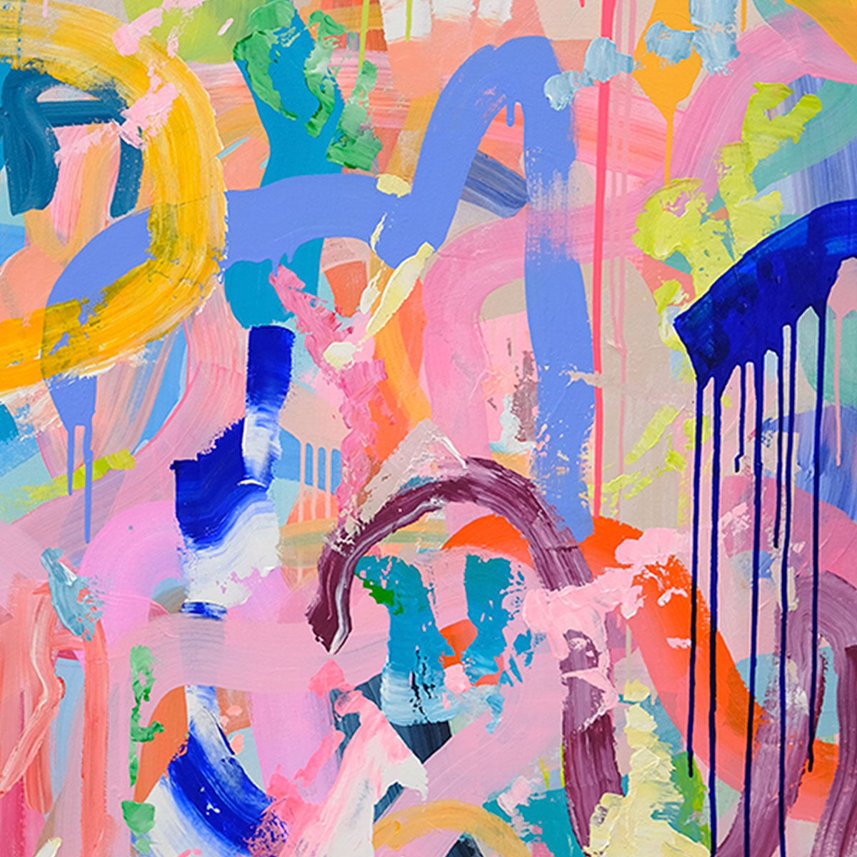 never a dull moment 910 mm x 1120 mm