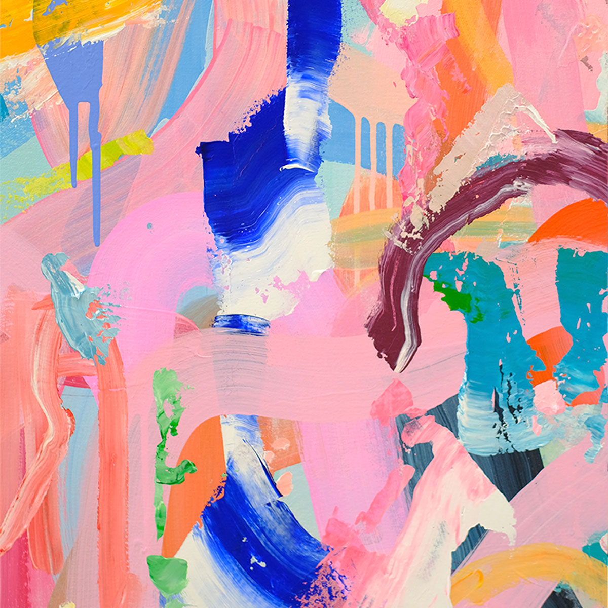 never a dull moment 910 mm x 1120 mm