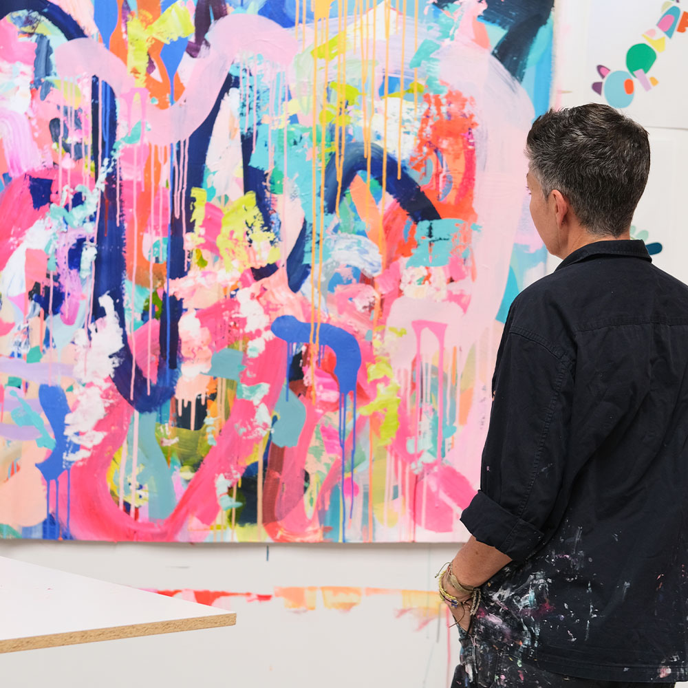 Finding Each Other | Unframed Artwork 1920 W x 1180 H - Tiff Manuell