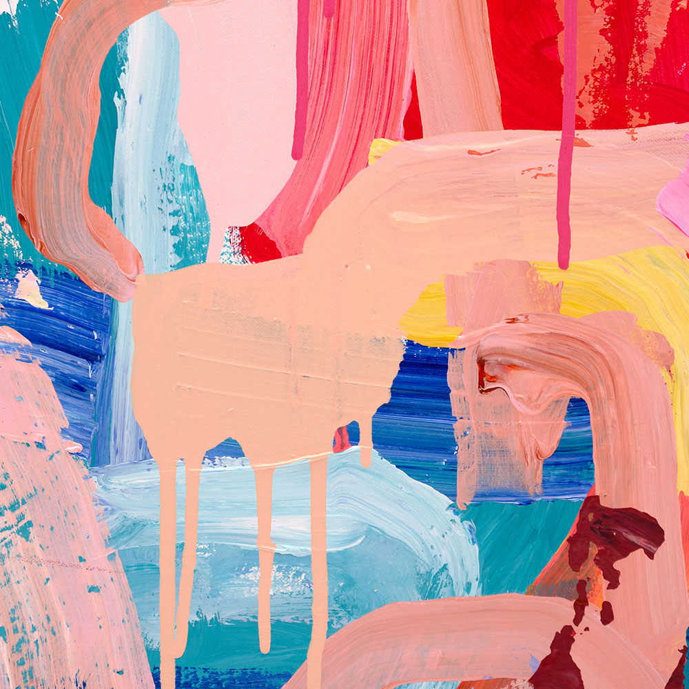 the feeling is mutual 630mm x 750mm - Tiff Manuell