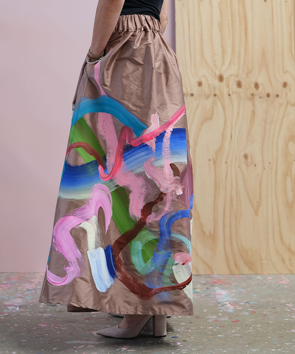 Behold | Silk Skirt Size 14