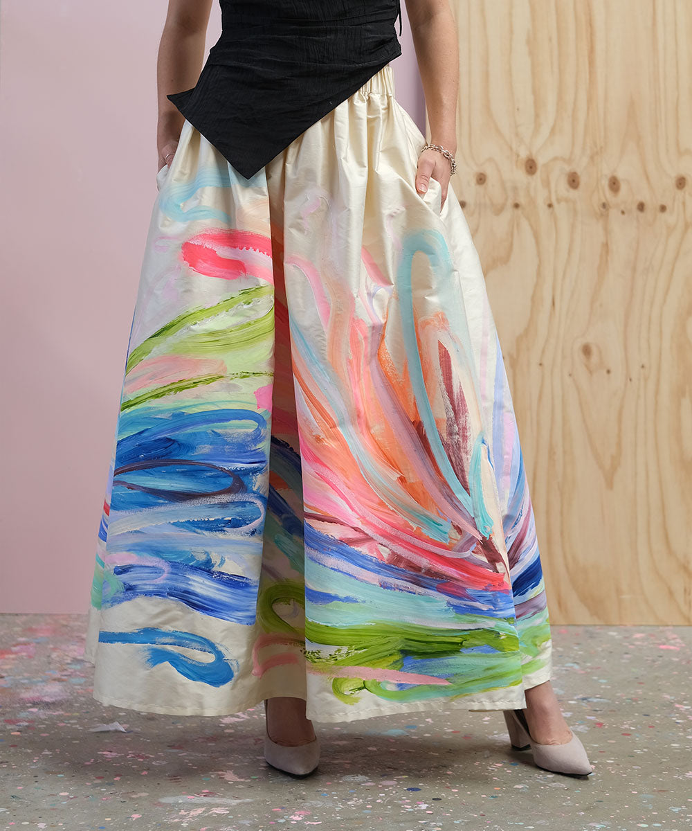 Sol Silk Skirt Size - Main Image