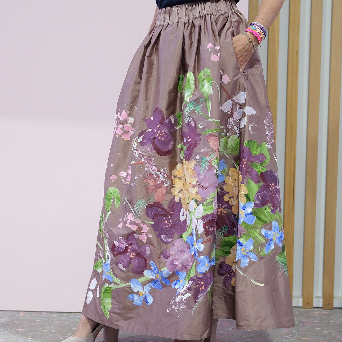 Wanderer | Silk Skirt Size 10