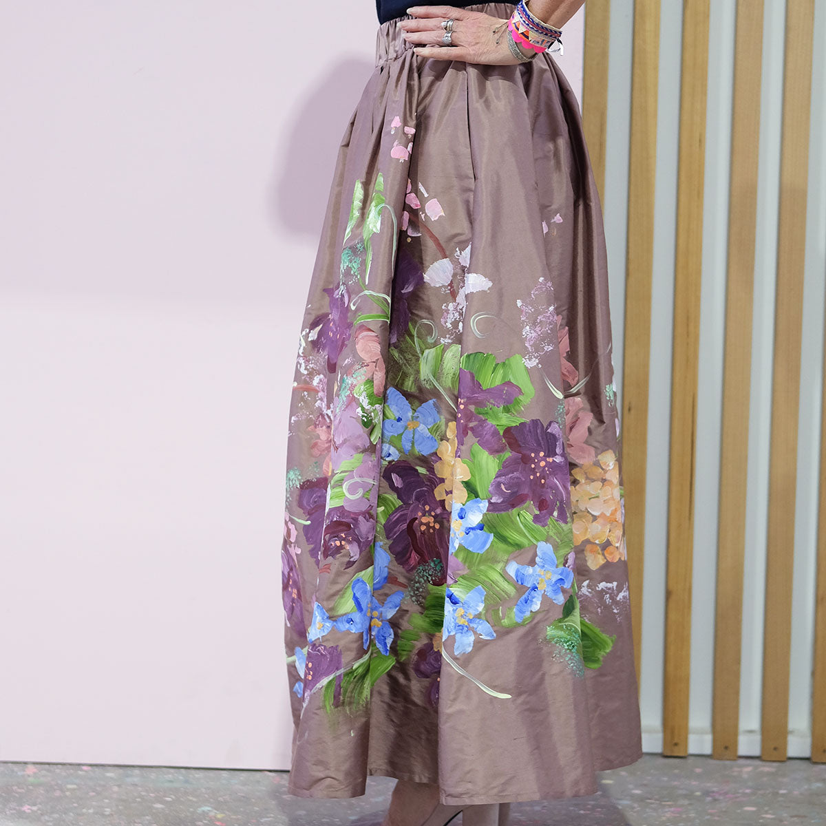 Wanderer | Silk Skirt Size 10