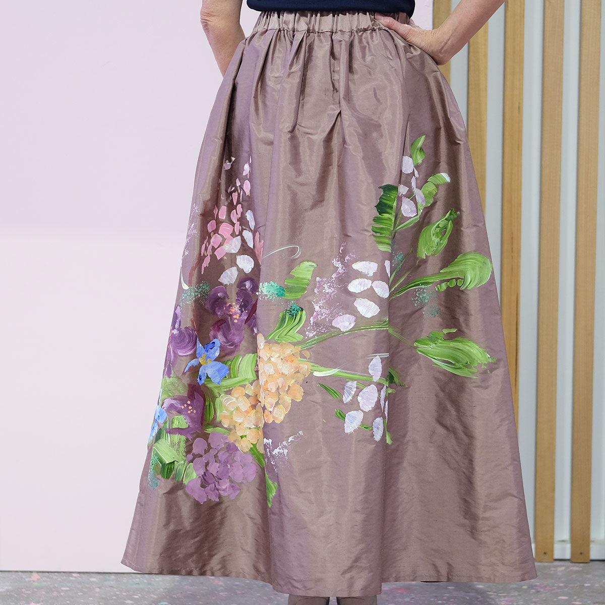 Wanderer | Silk Skirt Size 10