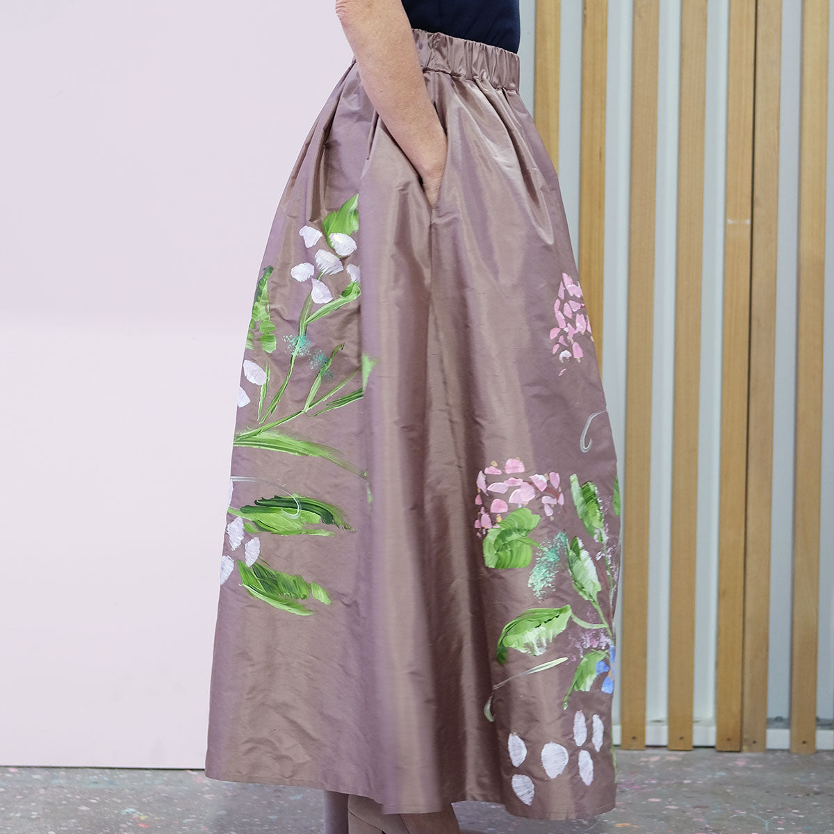 Wanderer | Silk Skirt Size 10