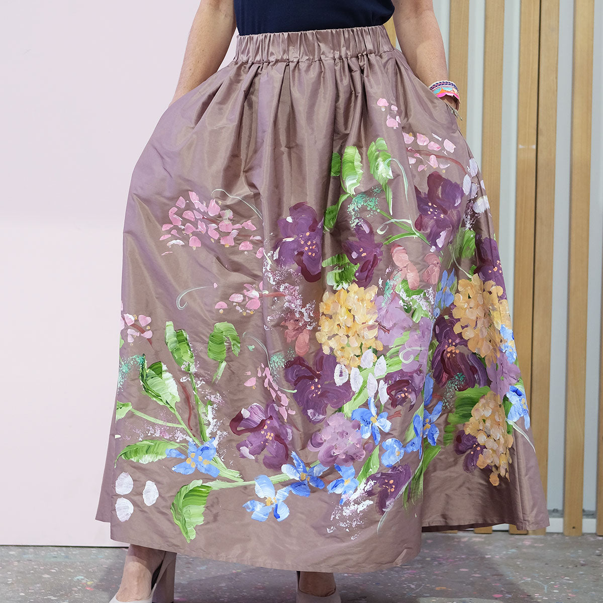 Wanderer | Silk Skirt Size 10