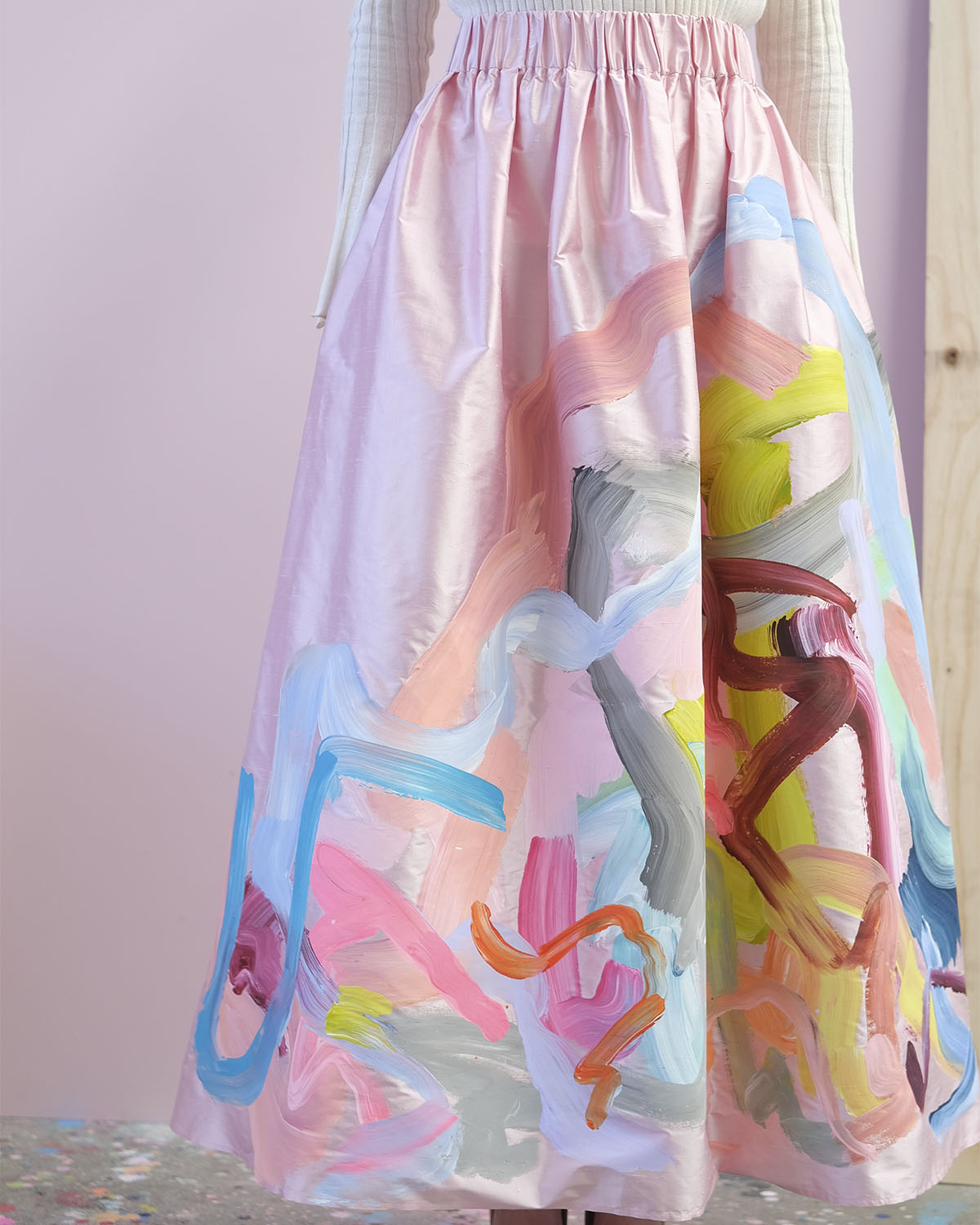 Romancer | Silk Skirt Size 8