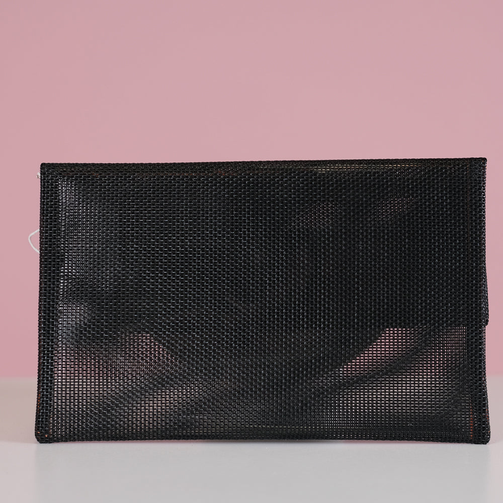 Be Yourself | Crescent Perspex Clutch