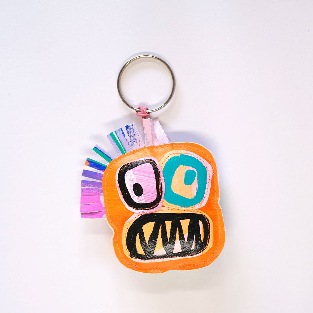 fiery frank | Monster Keyring - Tiff Manuell