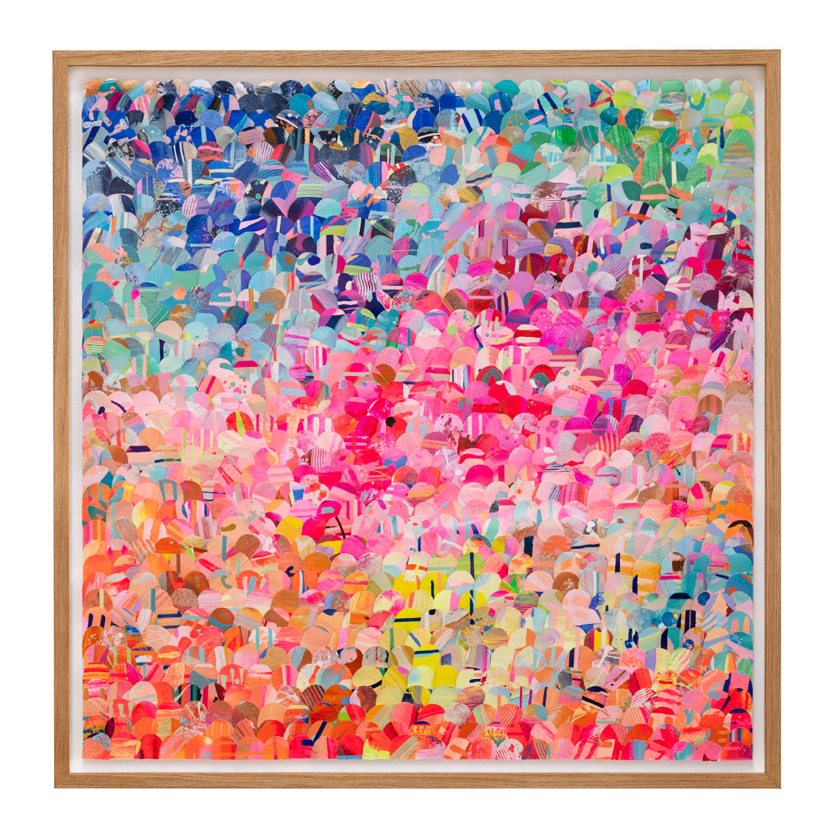 one hundred and thirty five | framed artwork 890 x 900 - Tiff Manuell