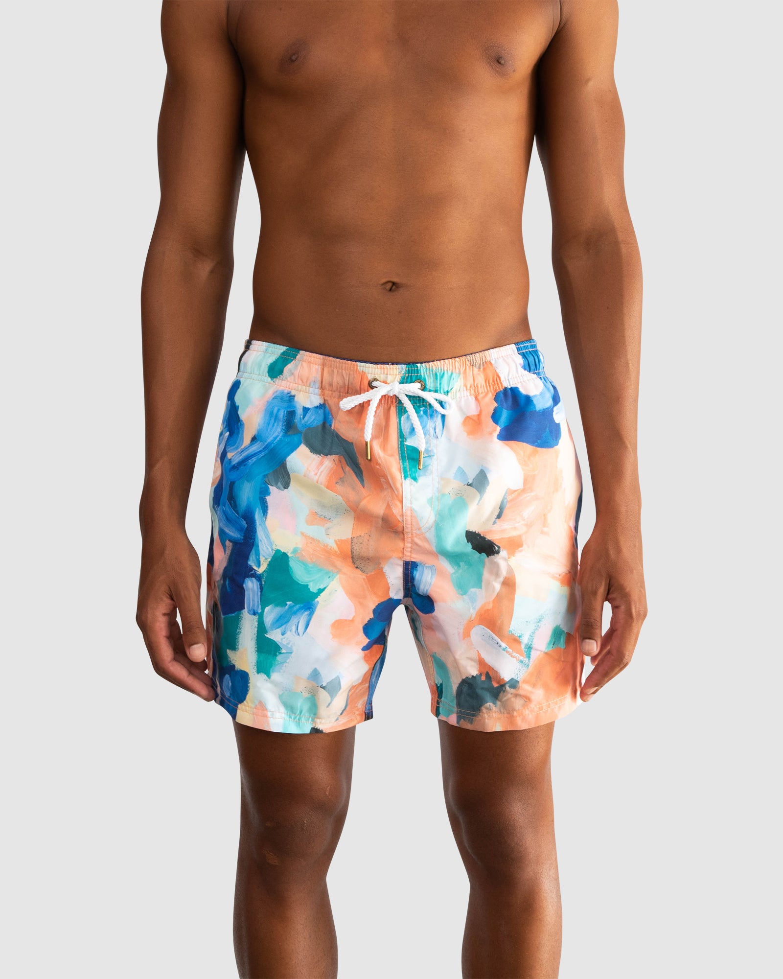 Golden Tides Swim Shorts | ortc Clothing Co - Tiff Manuell