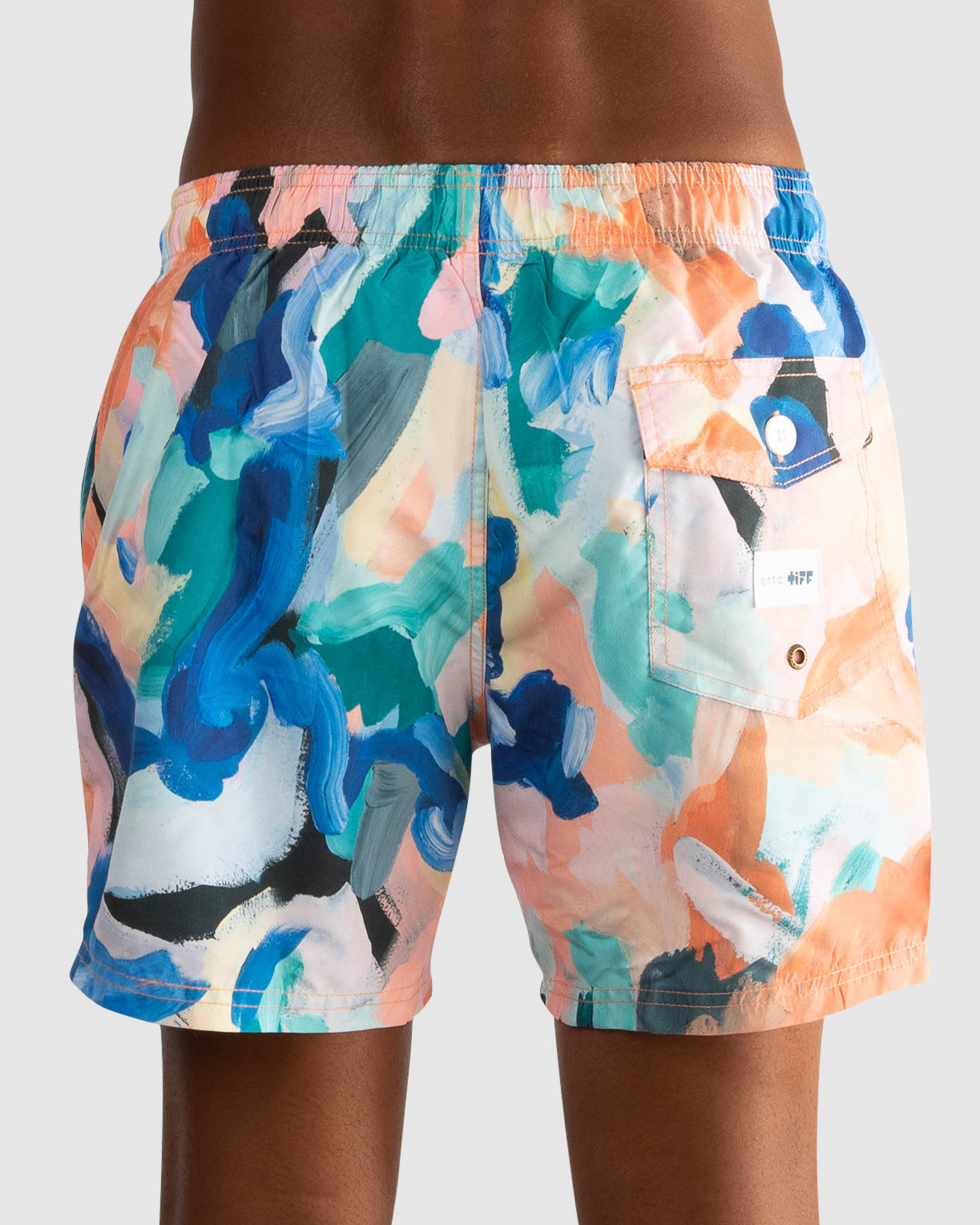 Golden Tides Swim Shorts | ortc Clothing Co - Tiff Manuell