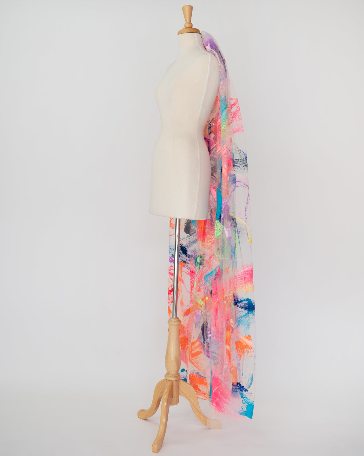 Single Tier Floor Length Veil - Tiff Manuell