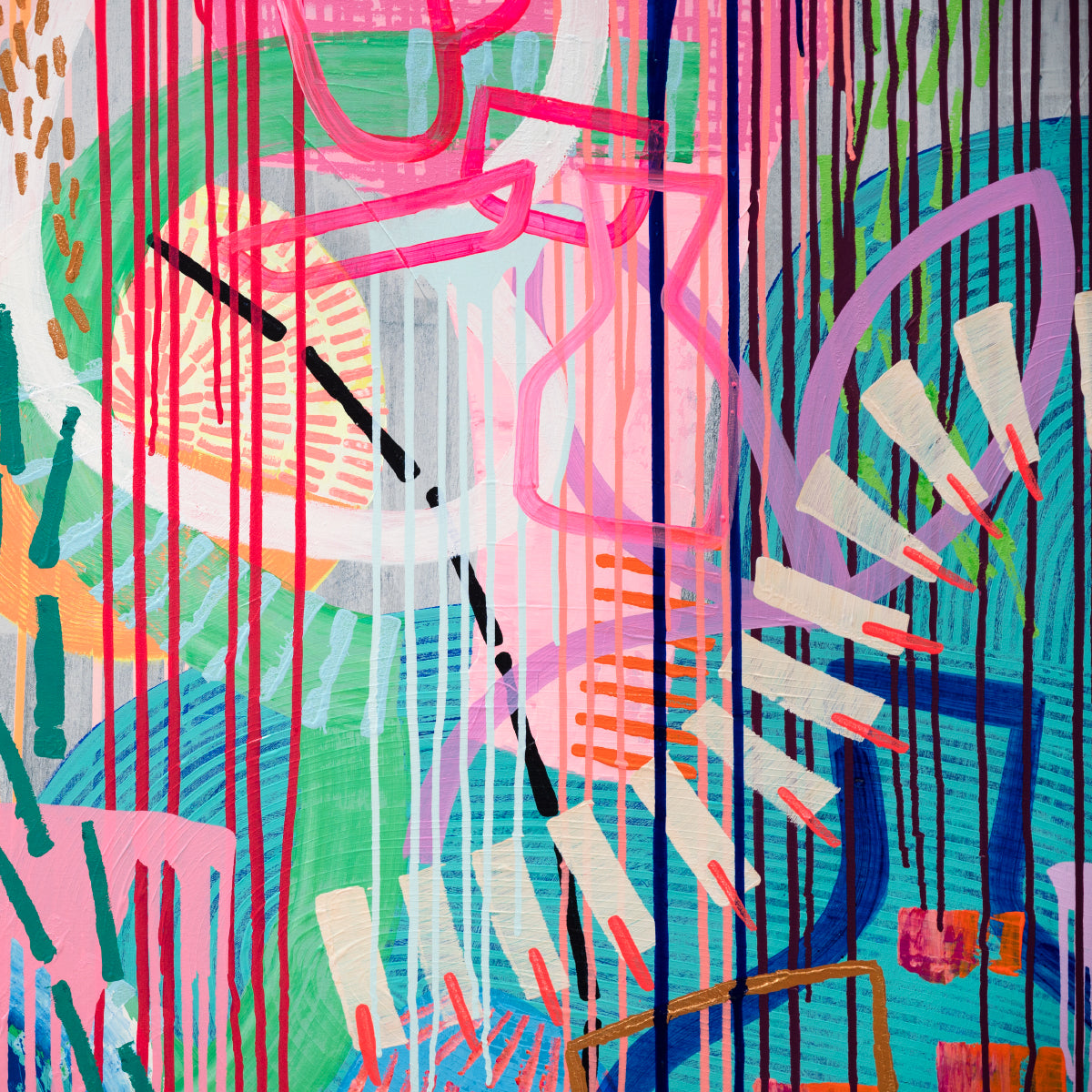 a life of spontaneity 1130mm x 1225mm - Tiff Manuell