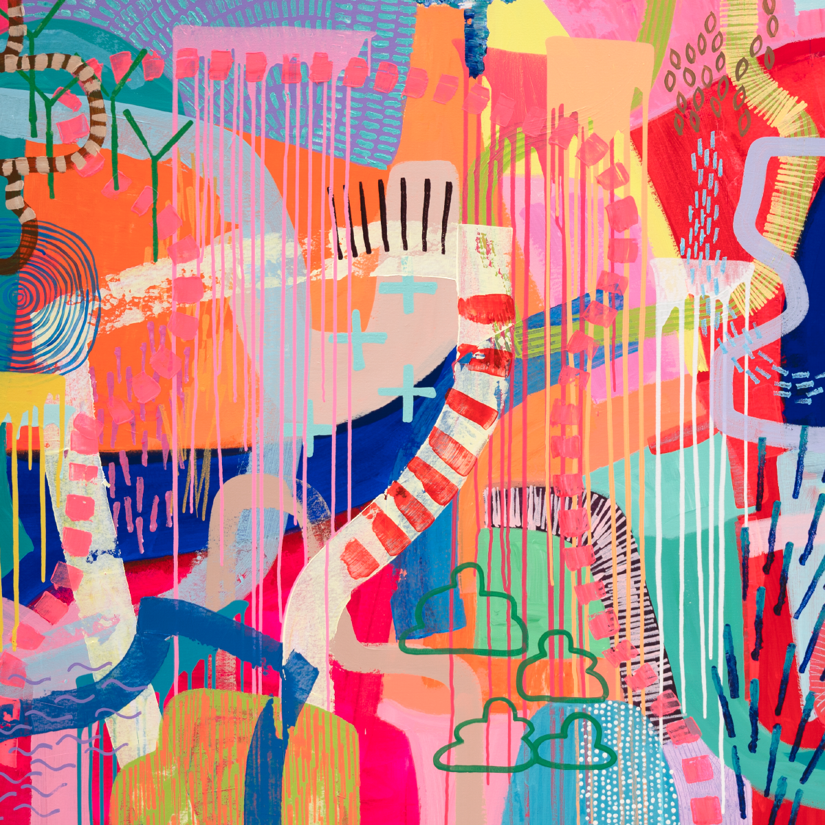 over land and sea 1975mm x 1225mm - Tiff Manuell