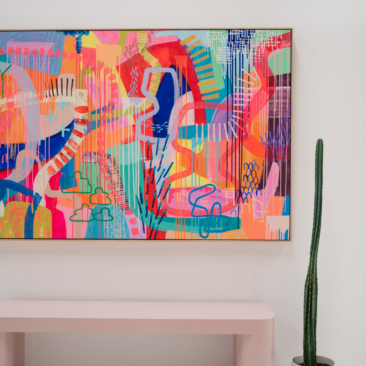 over land and sea 1975mm x 1225mm - Tiff Manuell