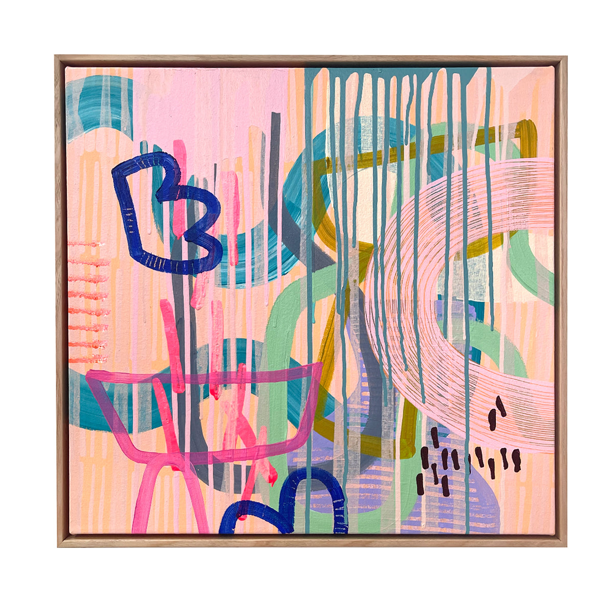 simple pleasures 550mm x 530mm - Tiff Manuell