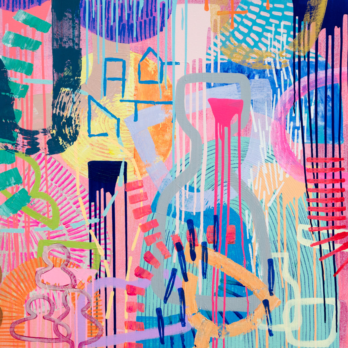 a life of discovery 1110mm x 1055mm - Tiff Manuell