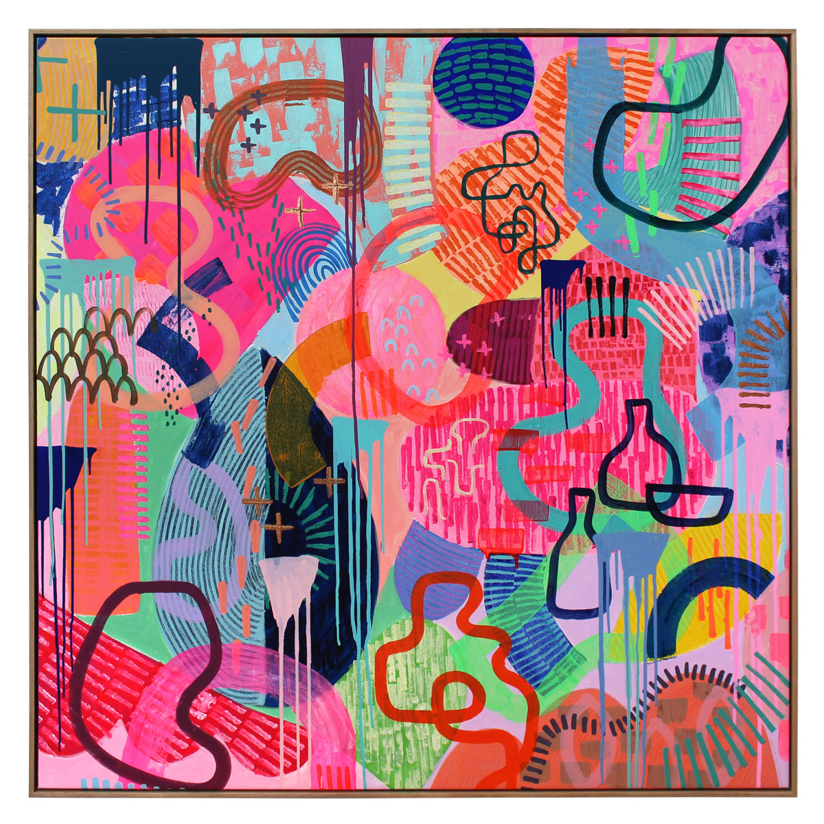 crack a jack 1330mm x 1330mm - Tiff Manuell