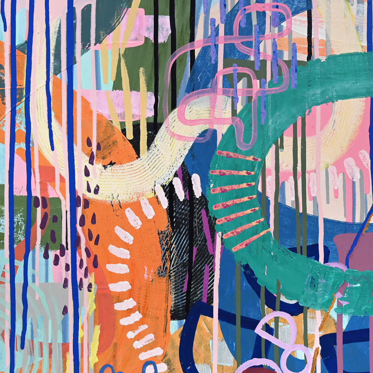 finding my feet 510mm x 650mm - Tiff Manuell