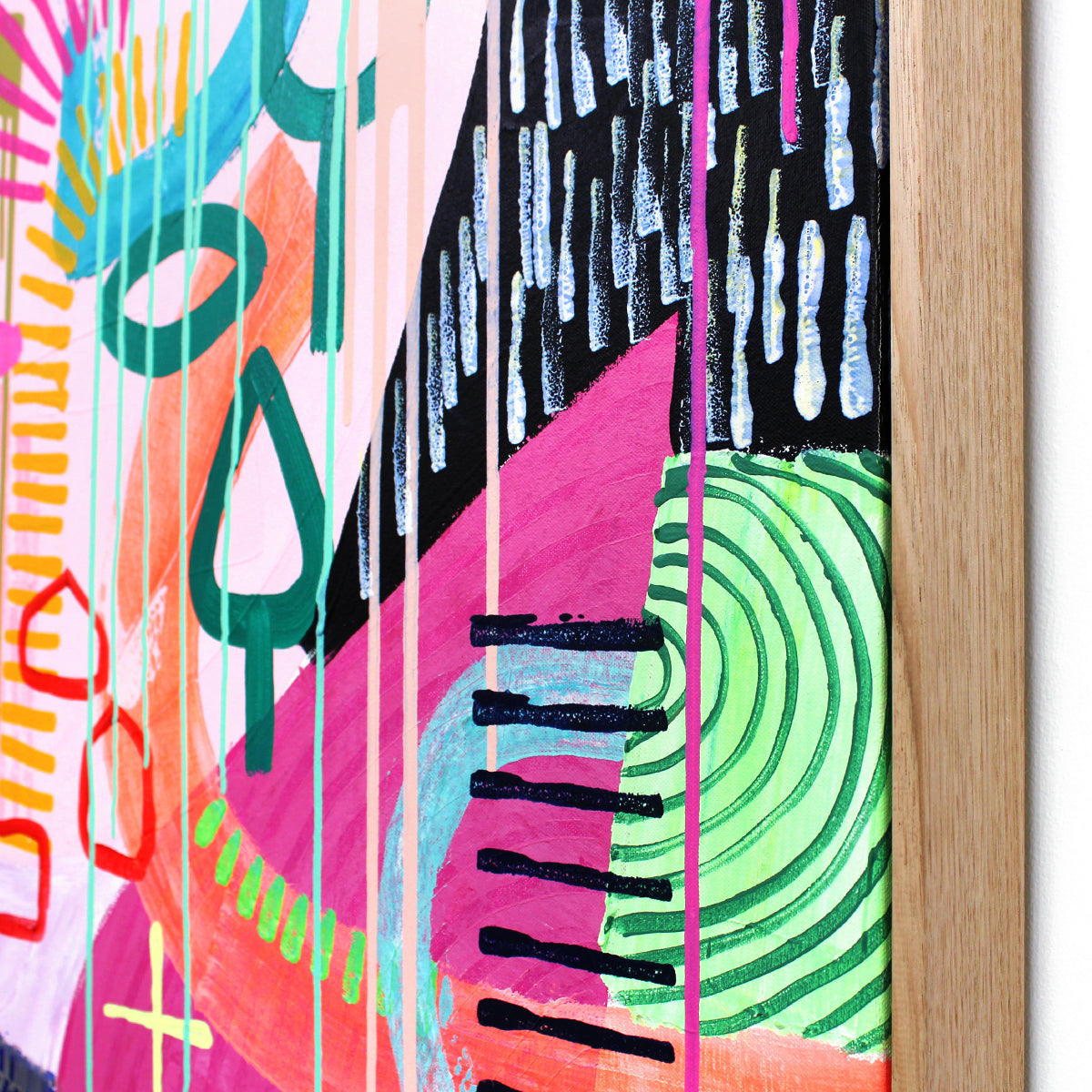 happy place 1330mm x 1330mm - Tiff Manuell