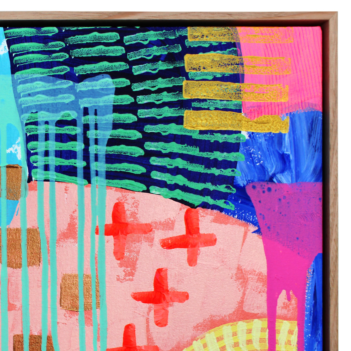 happy place 1330mm x 1330mm - Tiff Manuell