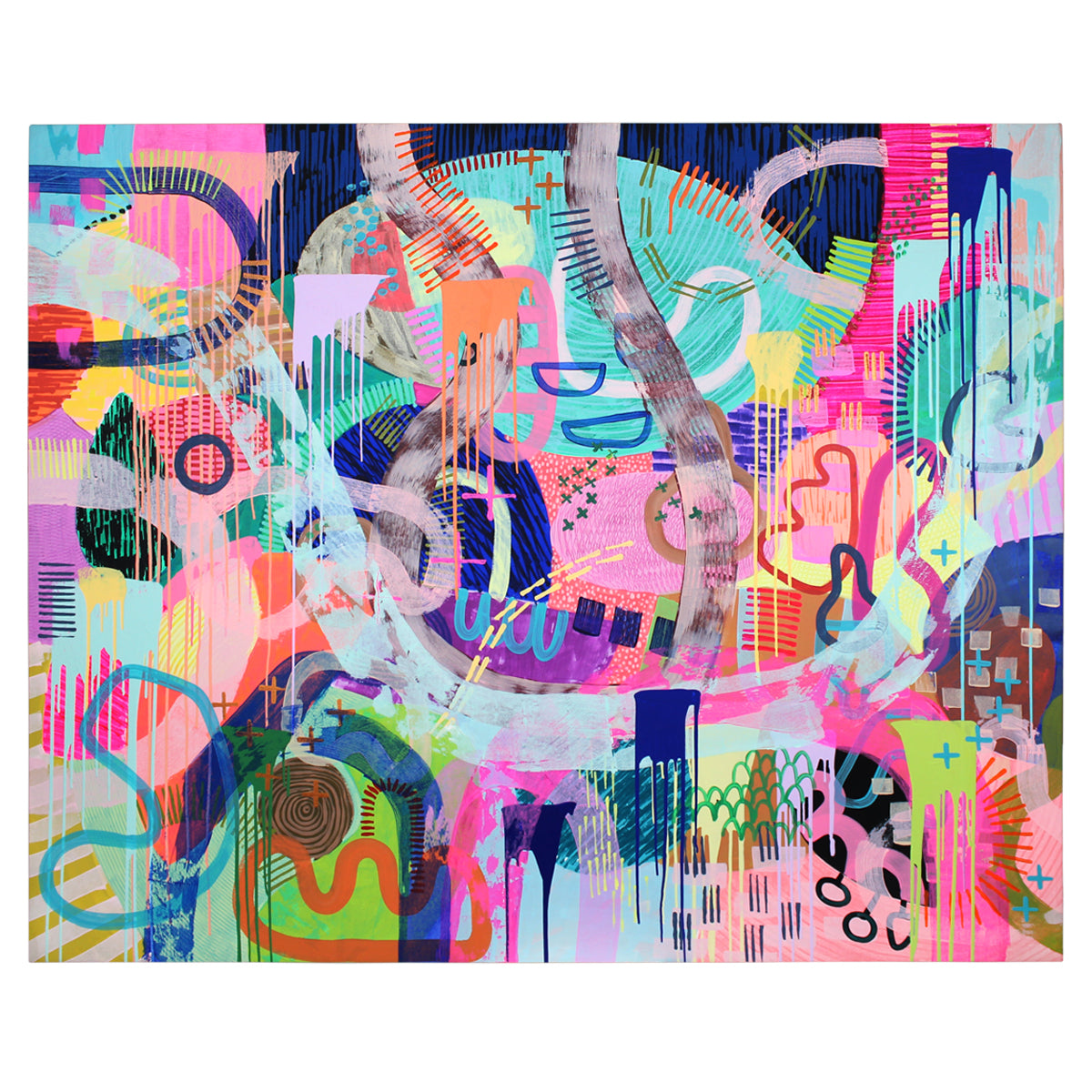 nothing ventured nothing gained 2m x 1.58m - Tiff Manuell