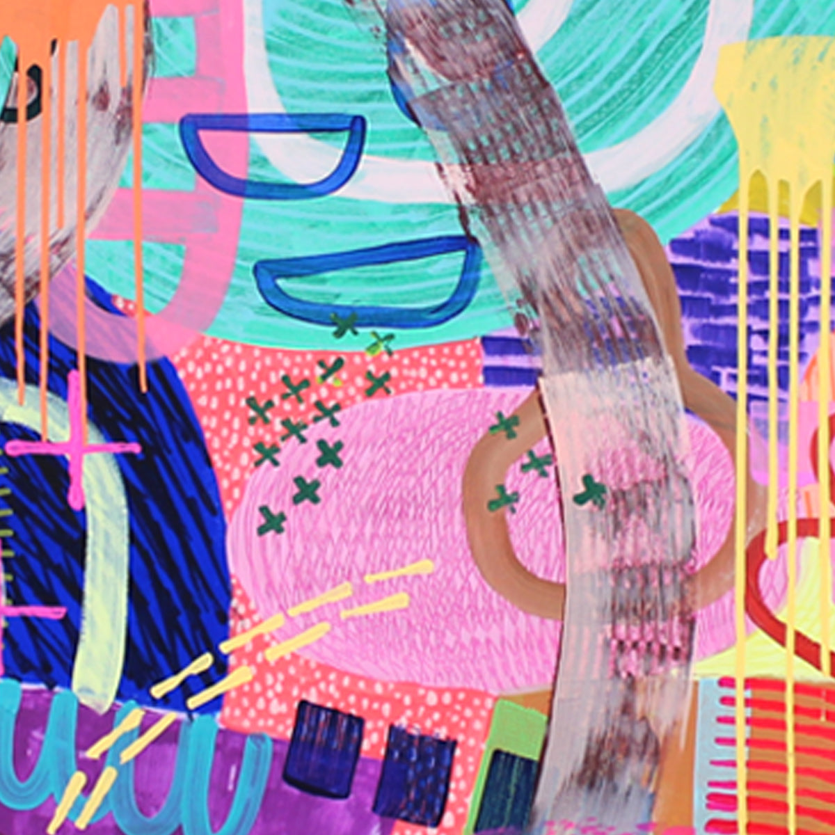 nothing ventured nothing gained 2m x 1.58m - Tiff Manuell