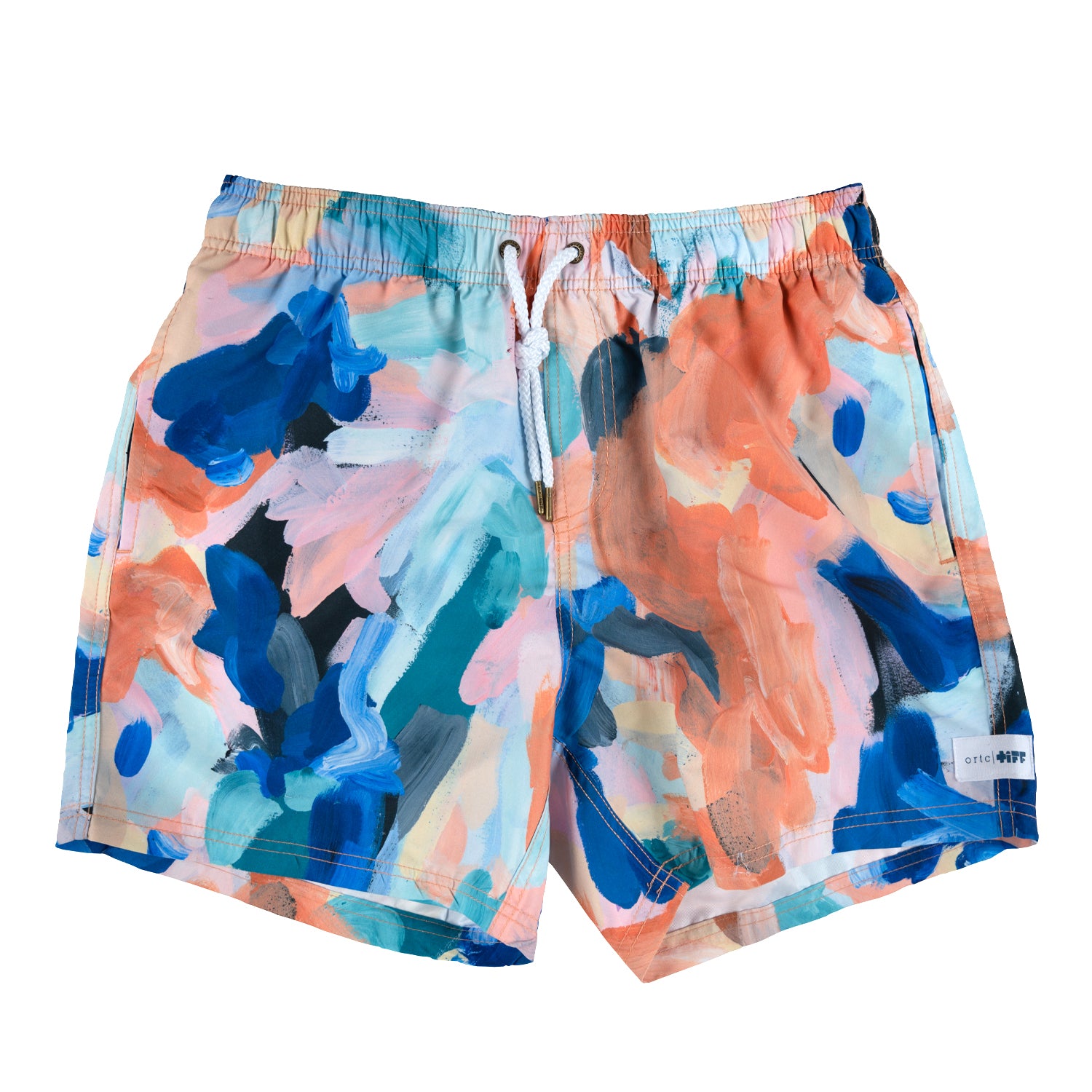 Golden Tides Swim Shorts | ortc Clothing Co - Tiff Manuell