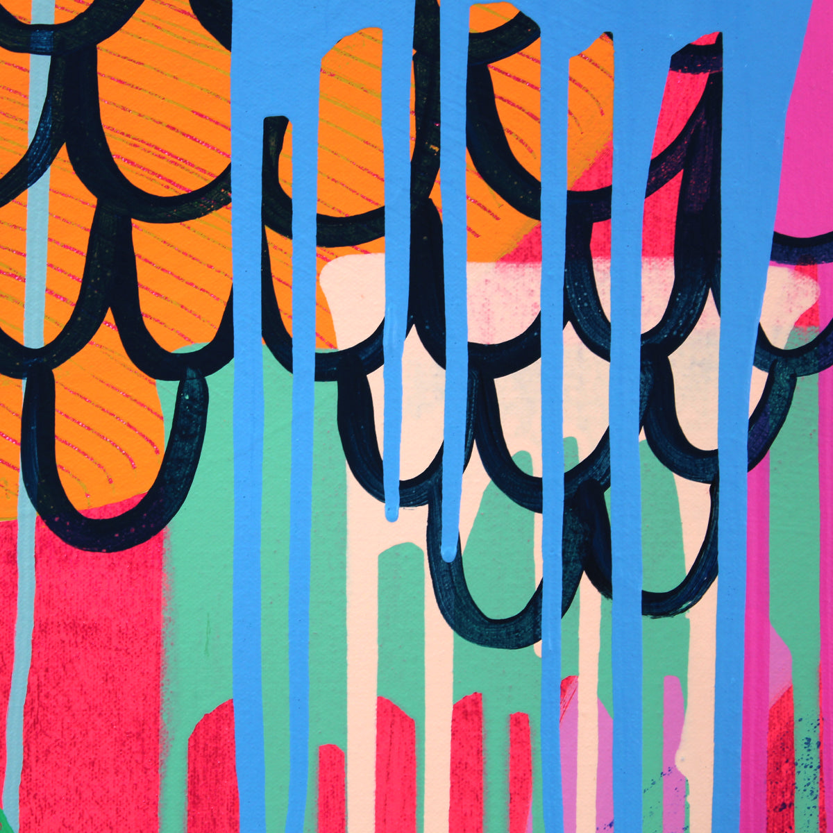 encounters 1430mm x 1330mm - Tiff Manuell