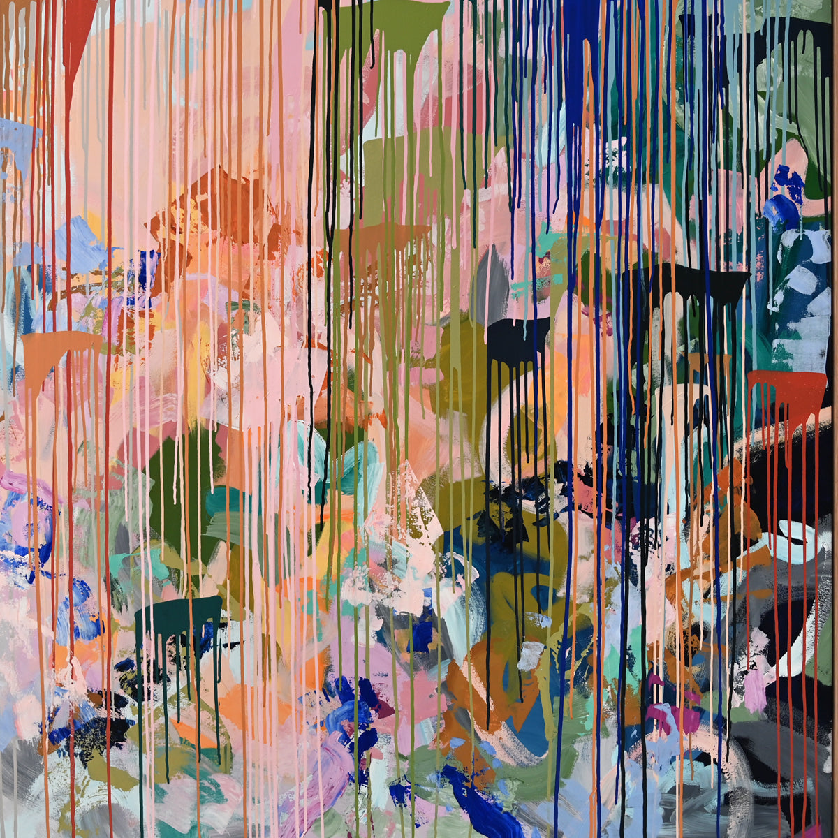 path less travelled 1630mm x 1730mm - Tiff Manuell