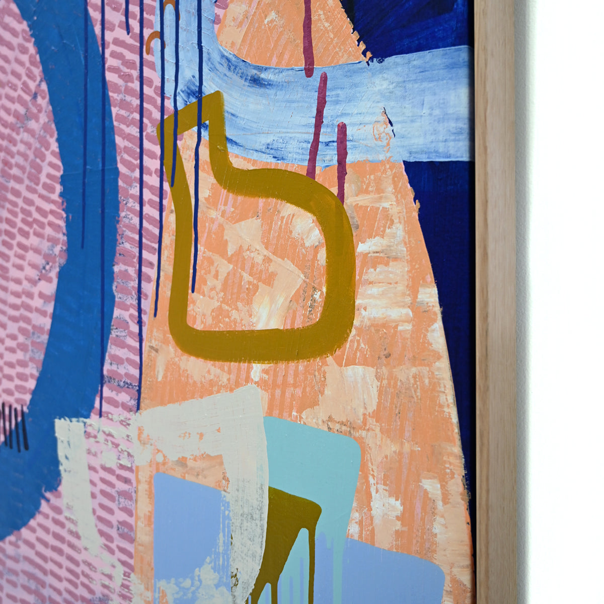 right foot forward 1280mm x 1480mm - Tiff Manuell