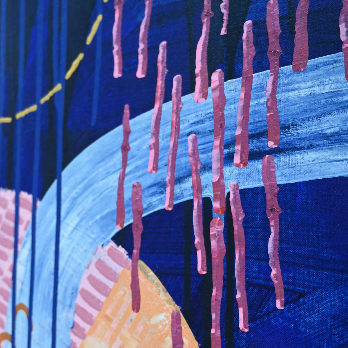 right foot forward 1280mm x 1480mm - Tiff Manuell