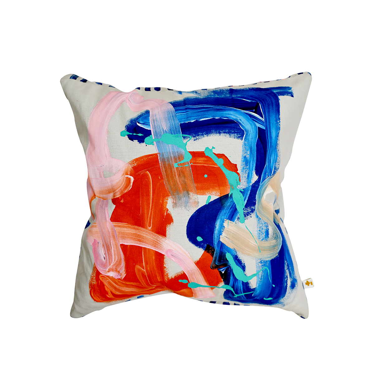 land lover | hand painted cushion