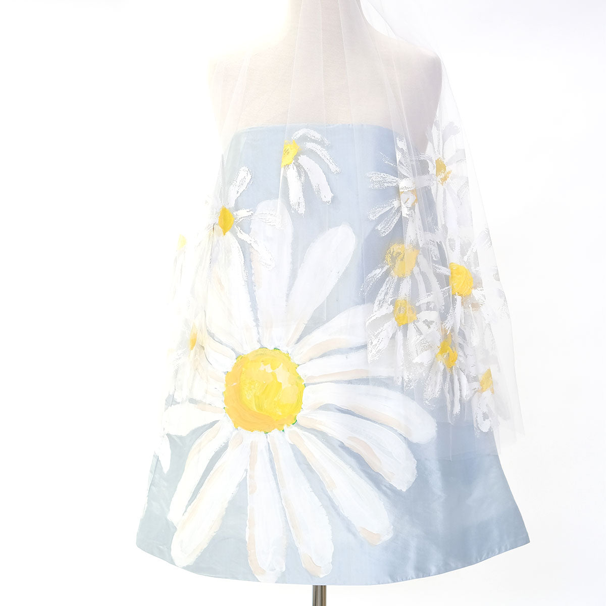 Daisy Dress + Veil | Size 8 (One Off)